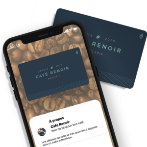Carte de visite NFC