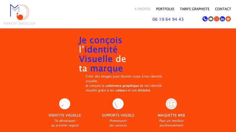 Site web graphiste Site web graphiste